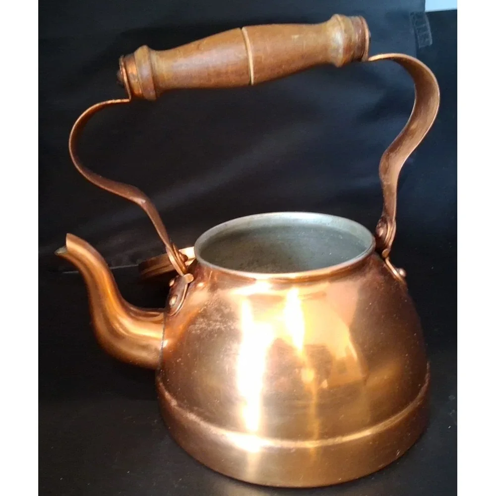 Vintage copper kettle